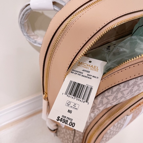 Michael Kors Jaycee Medium Backpack - Picture 8 of 8